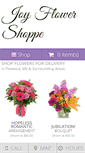 Mobile Screenshot of joyflowershoppe.com